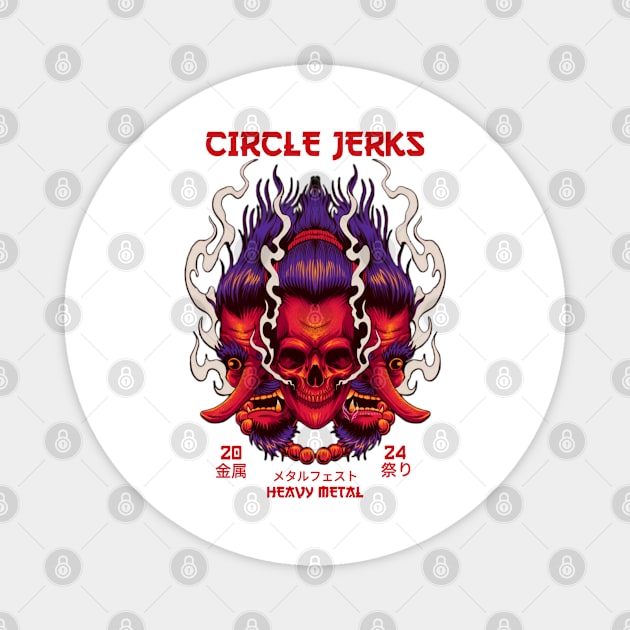 circle jerks Magnet by enigma e.o